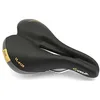 Image de Velo Trimflex Siège de vélo Double Face pour Femme avec Rembourrage en Mousse à mémoire de Forme Noir pour Femme Vélo de Ville Vélo de Route VTT