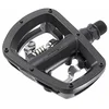 Image de 1 Paire de pédales MTB Plateforme/Clip Aluminium Axe CR-Mo Wellgo W43 Noir