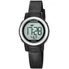 Image de Calypso Montre Femme Digitale Caoutchouc Noir - Verre Haute Résistance - Étanche 10 ATM - Date, Calendrier, Chronographe, Double Heure, Lumière, Alarme, 12/24 h K5736/3