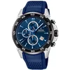 Image de Festina Montre Homme Analogique en Caoutchouc Bleu - Mouvement Quartz - Chronographe - Calendrier - Verre Minéral Haute Résistance - Étanche 10 ATM F20330/2 The Originals