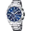 Image de Festina Montre Homme Analogique en Acier Inoxydable 316L - Mouvement Quartz - Chronographe - Calendrier - Verre Minéral Haute Résistance - Étanche 10 ATM - Casual F20463/2 Chrono Sport
