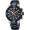 Image de Festina Montre Homme Analogique en Acier Inoxydable 316l Bleu | Mouvement à Quartz, Chronographe, Calendrier, Verre Minéral Résistant, Étanche 10 ATM F20524/1 Special Editions