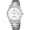 Image de Festina Montre Homme Analogique en Acier Inoxydable 316l Argenté | Mouvement à Quartz, Calendrier, Verre Minéral Haute Résistance, Étanche 5 ATM F20511/2