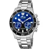 Image de LOTUS Montre Intelligente Homme Hybride Connected Acier INOX 316L - Montre Analogique Connectée - Étanche 10 ATM 18800/3 - Contrôle Musique, Compte Pas, Notifications Appels