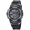 Image de Calypso Montre Enfant Digitale - Bracelet Caoutchouc Noir - Étanche 10 ATM - Date Calendrier Chronomètre Double Heure Lumière Alarme 12/24 h - Digital Crush - K5808/4
