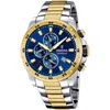 Image de Festina Montre Homme Analogique en Acier Inoxydable 316L - Mouvement Quartz - Chronographe - Calendrier - Verre Minéral Haute Résistance - Étanche 10 ATM F20562/2 Chrono Sport