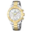 Image de Festina Montre Femme Analogique en Acier Inoxydable 316l Multi | Mouvement à Quartz Chronographe, Verre Minéral Haute Résistance, Étanche 10 ATM F20604/1