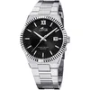 Image de LOTUS Montre Homme Analogique Acier INOX 316L Argent - Quartz - Calendrier - Verre Minéral Résistant - Étanche 10 ATM 18835/3 Freedom