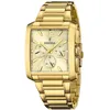Image de Festina Montre Homme Analogique - Acier Inoxydable 316L Doré - Quartz - Chronographe - Verre Minéral Haute Résistance - Étanche 5 ATM - F20638/2 Special Prices