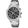 Image de LOTUS Montre Homme Analogique Acier INOX 316L Argent - Quartz - Chronographe - Calendrier - Verre Minéral Résistant - Étanche 5 ATM 18847/3 Freedom