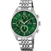 Image de Festina Montre Homme Analogique en Acier Inoxydable 316L Argenté - Mouvement Quartz - Chronographe - Verre Minéral Haute Résistance - Étanche 5 ATM F20285/8 Timeless Chronograph