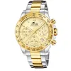 Image de LOTUS Montre Homme Analogique Acier 316L Multicolore - Quartz Chronographe Date - Verre Minéral Résistant - Étanche 10 ATM - 18913/2 Special Prices