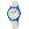 Image de Calypso Montre Garçon Analogique Caoutchouc Blanc - Quartz - Montre Enfant - Verre Haute Résistance - Étanche 5 ATM K5827/1