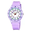 Image de Calypso Montre Enfant Analogique - Bracelet Caoutchouc Violet - Mouvement Quartz - Verre Résistant - Étanche 10 ATM - My First Watch - K5828/3