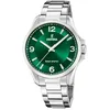 Image de Festina Montre Homme Analogique Solaire en Acier Inoxydable 316L Argenté - Verre Minéral Haute Résistance - Étanche 5 ATM F20656/3 Solar Energy
