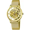 Image de Festina Montre Homme Automatique en Acier Inoxydable 316L Doré Montre Analogique Homme - Verre Saphir Haute Résistance - Étanche 5 ATM F20667/1