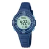 Image de Calypso Montre Enfant Digitale - Bracelet Caoutchouc Bleu - Étanche 10 ATM - Date Calendrier Chronographe Double Heure Lumière Alarme 12/24 h - Junior Collection - K5830/5