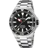 Image de Festina Montre Homme Analogique en Acier Inoxydable 316L Argenté - Mouvement Quartz - Calendrier - Verre Saphir Haute Résistance - Étanche 20 ATM F20663/3 The Originals