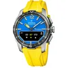 Image de Festina Montre Connectée Homme Hybride Connected D en Caoutchouc Jaune