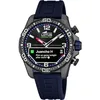 Image de LOTUS Montre Intelligente Homme Hybride Connected D Caoutchouc Bleu - Analogique Intelligent 20000/1 - Contrôle Musique, Compteur de Pas, Notifications et Rejet d’Appels - Jusqu’à 10 Jours d’Autonomie