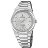 Image de Festina Swiss Made Montre Homme Analogique Acier 316L Argenté - Quartz Date - Verre Saphir Résistant - Étanche 10 ATM - F20051/2 Rive Collection