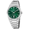 Image de Festina Swiss Made Montre Homme Analogique Acier 316L Argenté - Quartz Date - Verre Saphir Résistant - Étanche 10 ATM - F20051/5 Rive Collection