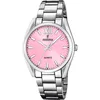 Image de Festina Montre Femme Analogique en Acier Inoxydable 316l Argenté | Mouvement à Quartz, Verre Minéral Haute Résistance, Étanche 5 ATM F20622/M, Boyfriend Collection