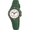 Image de Calypso Montre Garçon Analogique Caoutchouc Vert - Quartz - Montre Enfant - Verre Haute Résistance - Étanche 10 ATM K5846/4 - Junior Collection