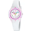 Image de Calypso Montre Enfant Garçon et Fille Analogique en Caoutchouc Blanc