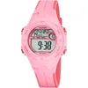 Image de Calypso Montre Enfant Digitale - Bracelet Caoutchouc Rose - Étanche 10 ATM - Date Calendrier Chronographe Double Heure Lumière Alarme 12/24 h - Junior Collection - K5849/1