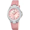 Image de Festina Montre Femme Analogique en Acier Inoxydable et Cuir Rose