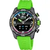 Image de LOTUS Montre Connectée Homme Hybride Connected D en Caoutchouc Vert