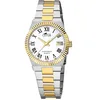 Image de LOTUS Montre Femme Analogique Acier Inoxydable 316L Multi - Mouvement Quartz - Verre Minéral Haute résistance - Étanche 10 ATM - Calendrier 18839/4 - Freedom Collection