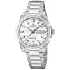 Image de Festina Swiss Made Montre Homme Analogique - Acier Inoxydable 316L Argenté - Quartz - Calendrier - Verre Saphir Résistant - Étanche 10 ATM - F20073/1 Classic Steel