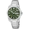 Image de Festina Swiss Made Montre Homme Analogique - Acier Inoxydable 316L Argenté - Quartz - Calendrier - Verre Saphir Résistant - Étanche 10 ATM - F20073/4 Classic Steel