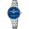 Image de Festina Montre Femme Analogique Acier Inoxydable 316L Argenté - Quartz - Verre minéral Haute résistance - Étanche 5 ATM F20600/A - Mademoiselle