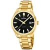 Image de Festina Montre Homme Analogique en Acier Inoxydable 316L Argenté - Mouvement Quartz - Calendrier - Verre Minéral Haute Résistance - Étanche 5 ATM F20740/3