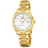 Image de Festina Montre Femme Analogique Acier Inoxydable 316L Doré - Quartz - Verre minéral Haute résistance - Étanche 5 ATM - Date F20741/1