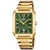 Image de Festina Montre Homme Analogique en Acier Inoxydable 316L Doré - Mouvement Quartz - Calendrier - Verre Minéral Haute Résistance - Étanche 5 ATM F20678/5 on The Square