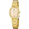 Image de LOTUS Montre Femme Analogique Acier Inoxydable 316L Doré - Bracelet Acier Cadeau - Mouvement Quartz - Verre Minéral Haute Résistance - Étanche 5 ATM 19013/2-2GETHER