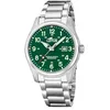 Image de LOTUS Montre Homme Minimaliste Bracelet Acier Inoxydable 316L Argenté   Montre Analogique avec Calendrier   Style Classique et Élégant   Verre Minéral   10 ATM   Mouvement à Quartz 19054/3