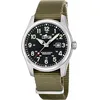 Image de LOTUS Montre Homme Minimaliste Bracelet Nylon Marron   Montre Analogique avec Calendrier   Style Militaire Casual Sport   Verre Minéral   10 ATM   Mouvement à Quartz 19055/4