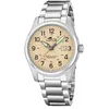 Image de LOTUS Montre Homme Minimaliste Bracelet Acier Inoxydable 316L Argenté   Montre Analogique avec Calendrier   Style Classique et Élégant   Verre Minéral   10 ATM   Mouvement à Quartz 19054/1