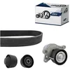 Image de DOLZ Jeu de courroies trapézoïdales à nervures SKD206A Compatible avec RENAULT Espace 4 JK, JK0/1 Master 3 Van FV Trafic 2 Van FL Laguna 3 5 portes BT, BT0/1 Laguna 2 5 portes BG, BG0/1