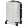 Image de BigBuy Home Valise de Cabine Gris Clair 38 x 57 x 23 cm - Bon Rapport qualité-Prix
