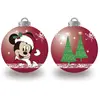 Image de Arditex WD13422 Lot de 10 Boules de Sapin de Noël Ø 6 cm Disney-Mickey