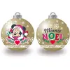 Image de ARDITEX WD14011 Lot de 6 Boules de Noël diamètre 8 cm de Disney-Minnie