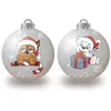Image de ARDITEX PW14025 Lot de 6 Boules de Sapin de Noël diamètre 8 cm par Nickelodeon Patrouille