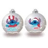Image de ARDITEX Lot de 10 boules d'arbre de Noël diamètre 6 cm. de Lilo & Stitch