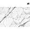 Image de Floorart - 4 Sets de table Claudius gris/blanc - 30x45 cm OS